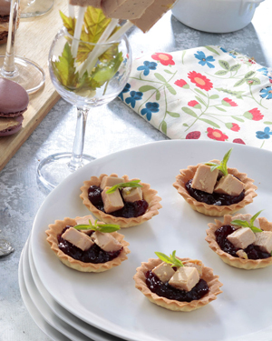 tartelettes de foie gras