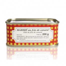 Marbré au foie de canard