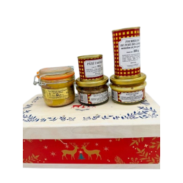 La boite cerf & sapin de noël 