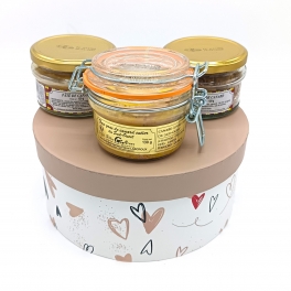 La boîte chapeau cœur