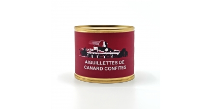 Aiguillettes de canard confites