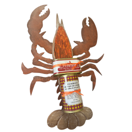 Homard mural en bois