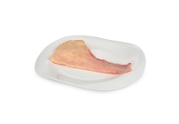 Piel de cuello de pato crudo hasta rellenar (limpio)