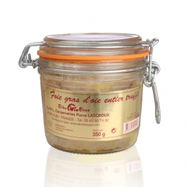 Foie gras de oca trufado entero (vaso)
