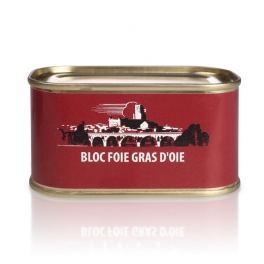 Bloc de foie gras d'oie nature