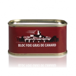 Bloc de foie gras de canard nature (boite)