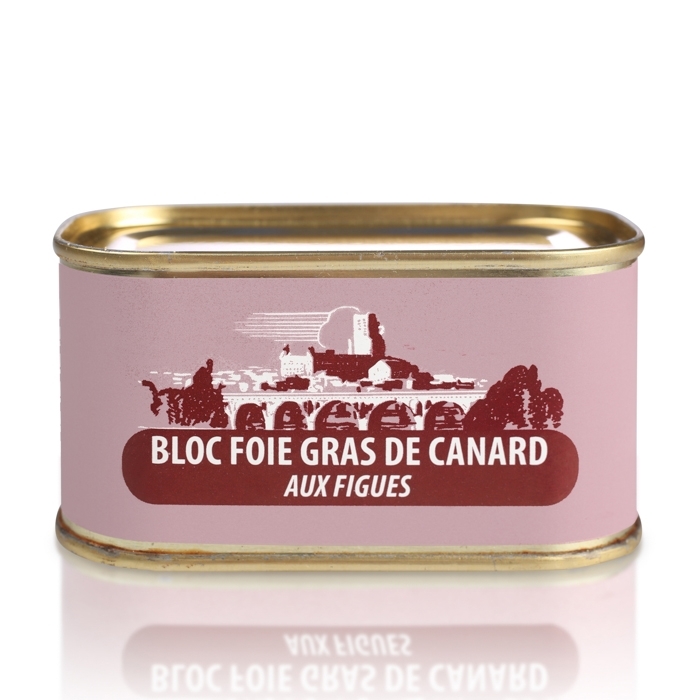 Bloc de foie gras aux figues