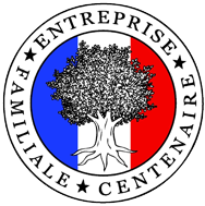 logo entreprise familiale et centenaire