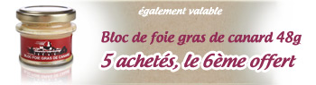 promo bloc de foie gras