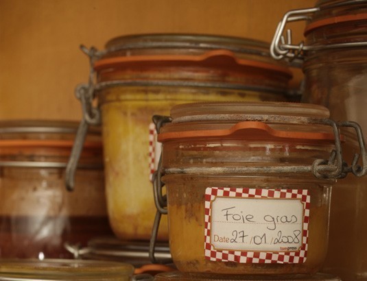 conserves de foie gras maison