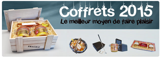 coffrets foie gras