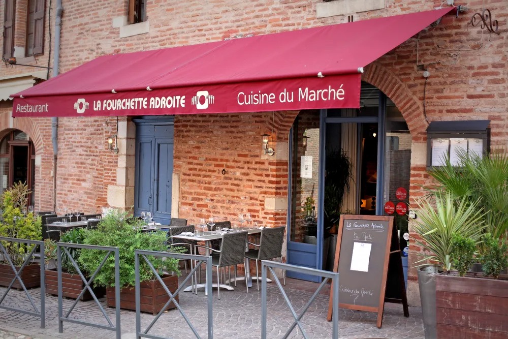 Restaurant la fourchette adroite à Albi