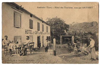 carte postale hotel du pont