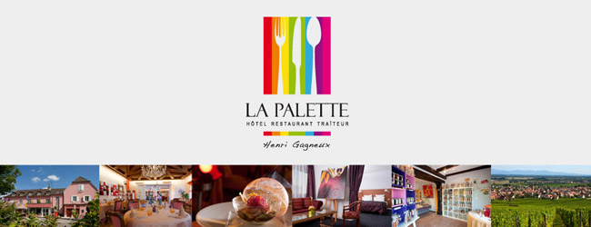 Bandeau restaurant la palette